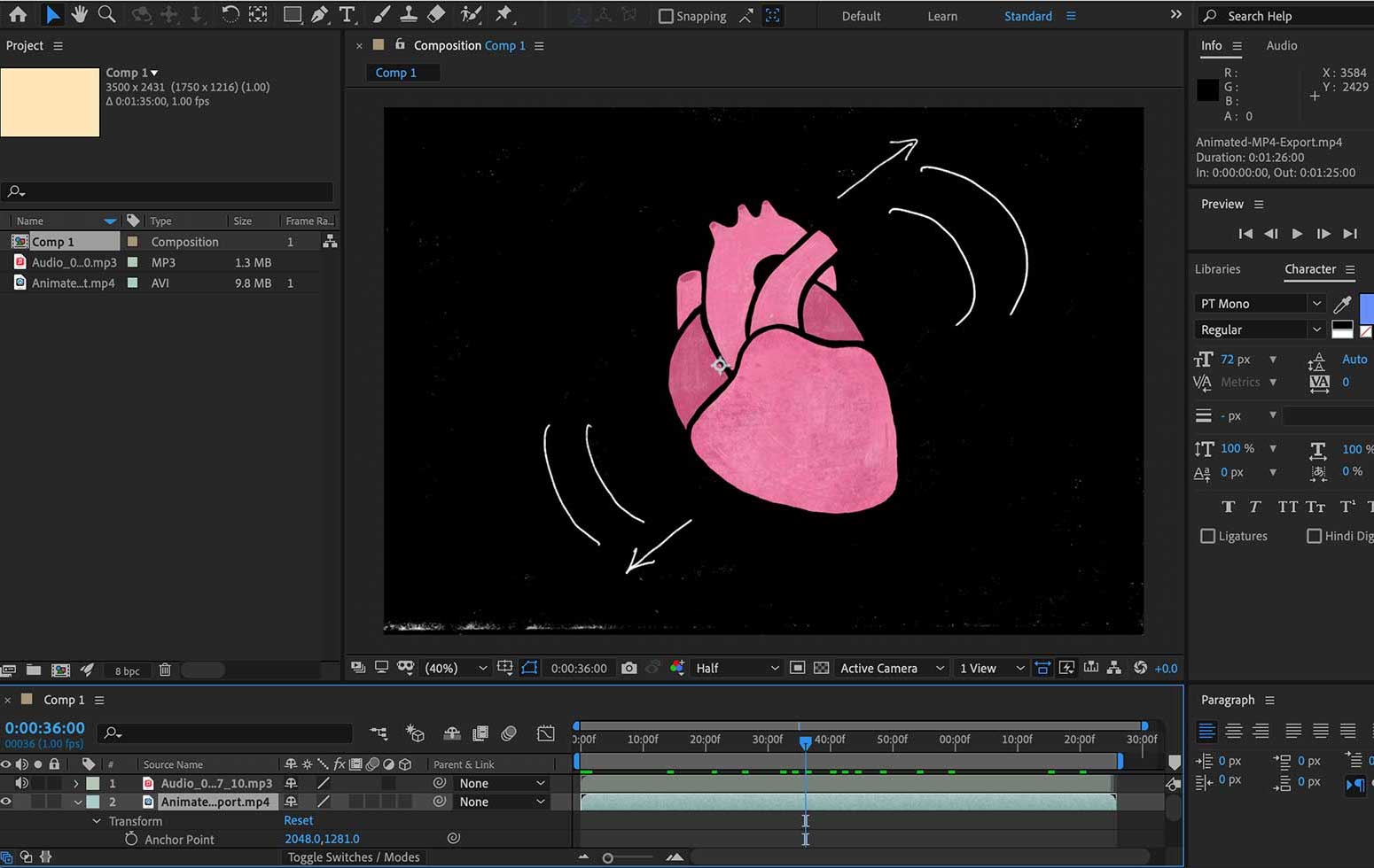 making the animatic