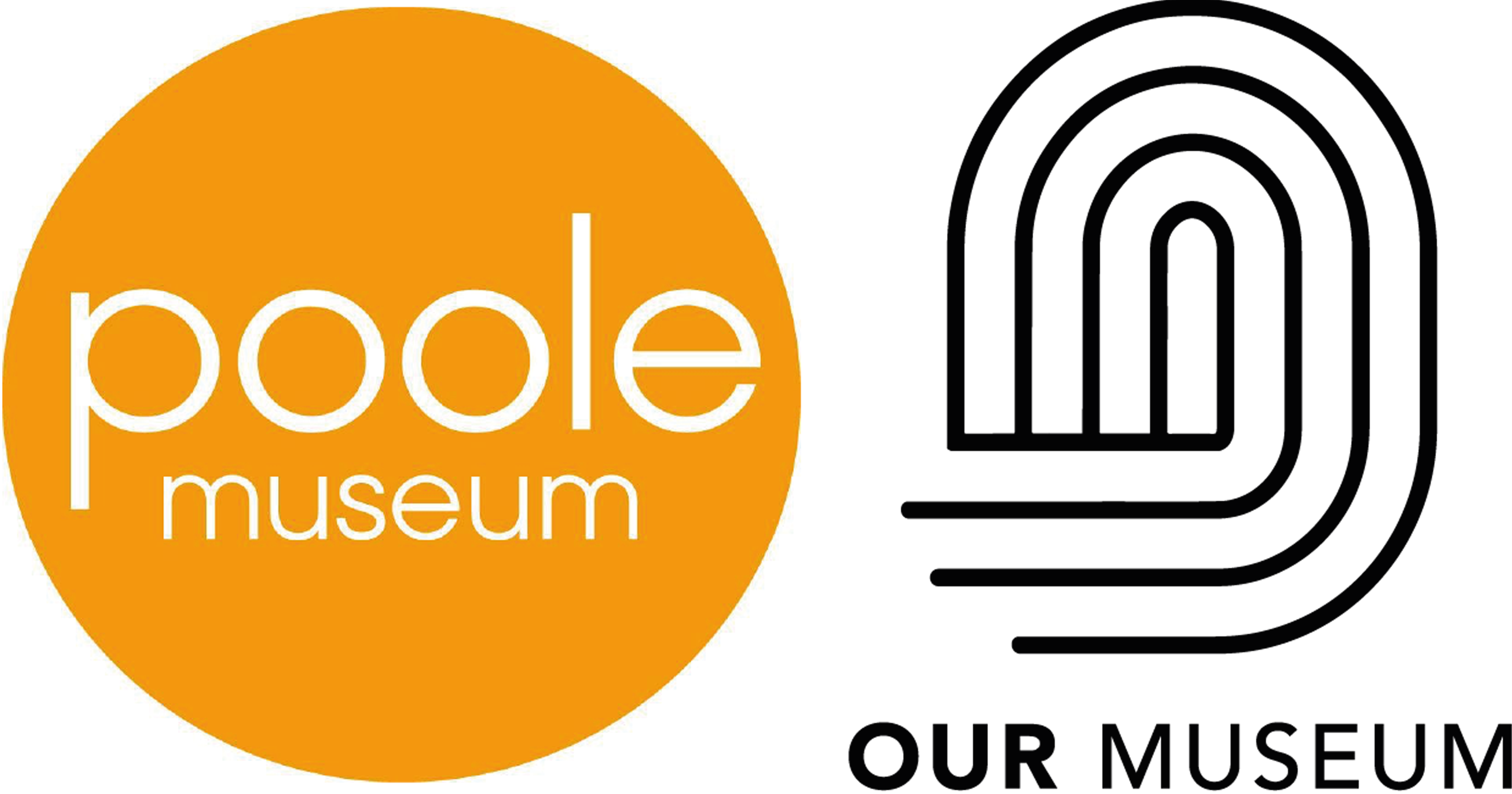 Final logo next to Poole Museum logo